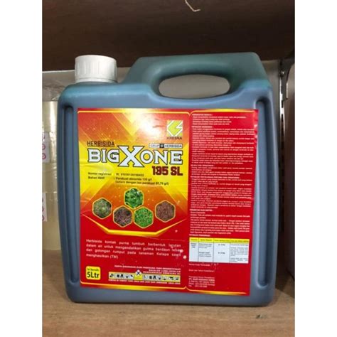 Jual Herbisida Racun Rumput Big Xone Sl Liter Shopee Indonesia