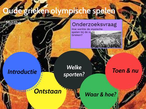 Oude Grieken Olympische Spelen By Myrthe Vlieger