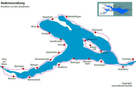 Bodenseeradweg 3 Etappe Bodensee Konstanz über Stein am Rhein und zurück