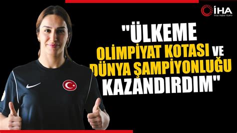 Dünya Şampiyonu Buse Tosun Çavuşoğlu Olimpiyatlar İçin Altın Hedef