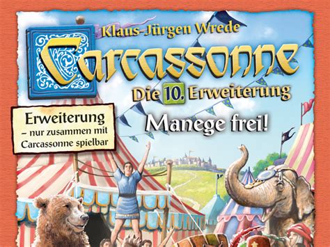 Carcassonne Erweiterung Manege Frei Spiel Anleitung Und