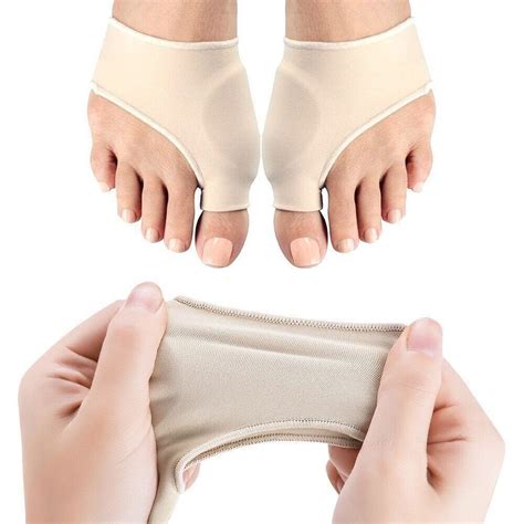 2x Hallux Valgus Bandage Ballenschutz Zehenschutz Reibungsschutz