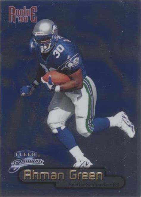 1998 Fleer Brilliants Ahman Green 101B For Sale EBay