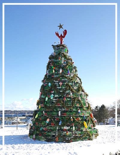 Lobster Trap Tree In Rockland Me Maine Lobstertraptree Lobster