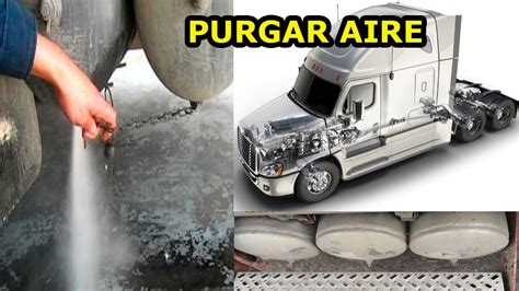 Como Purgar Los Tanques De Aire De Un Trailer Purgar Camion Youtube