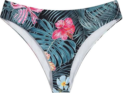 Badehose Damen Bauchweg Bikini Slip String Bikinihose Damen Brazilian