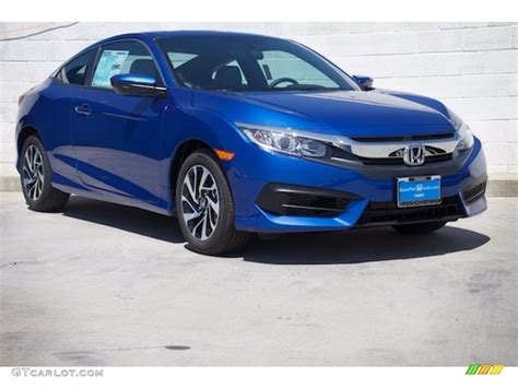 2017 Aegean Blue Metallic Honda Civic LX P Coupe 117091263 GTCarLot