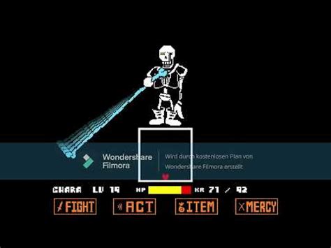 Disbelief Papyrus Phase 1 No Heal YouTube