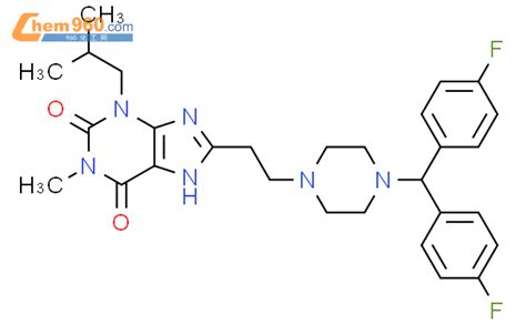 H Purine Dione Bis Fluorophenyl Methyl