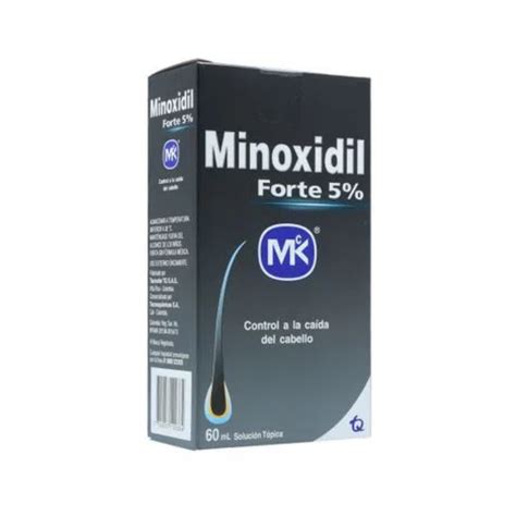 Minoxidil Forte 5 Solución Tópica 60 Ml Droguería Farma Economía