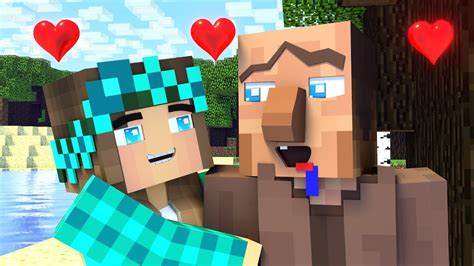 Minecraft Funny Shorts Villager Fall In Love Shorts Shortsvideo