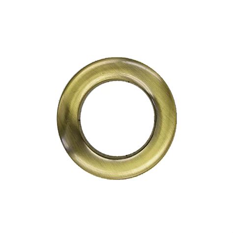 10 Grommet Brushed Antique Brass Rowley Rowley