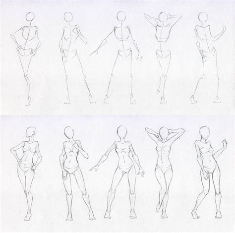 Woman Standing Drawing Reference - Drawing.rjuuc.edu.np