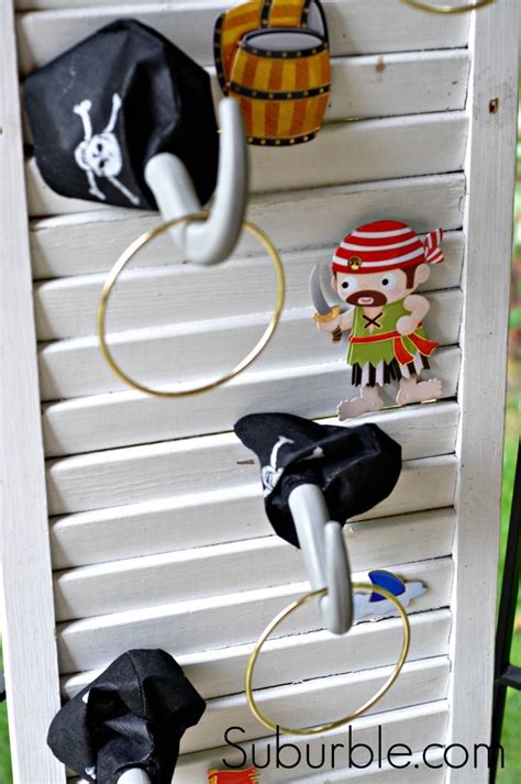 Pirate Party Games Captain Hook S Ring Toss Suburble Pirate Party