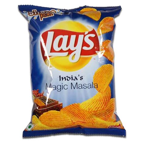 Buy Lays Indias Magic Masala Potato Chipswafers 52 Gm Best Price