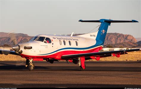 VH FVD Royal Flying Doctor Service Of Australia Pilatus PC 12 47 Photo