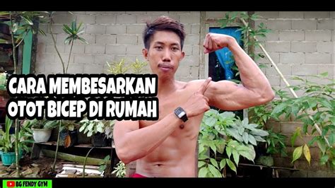 Cara Membesarkan Otot Bicep Di Rumah Dengan 1 DUMBBELL YouTube