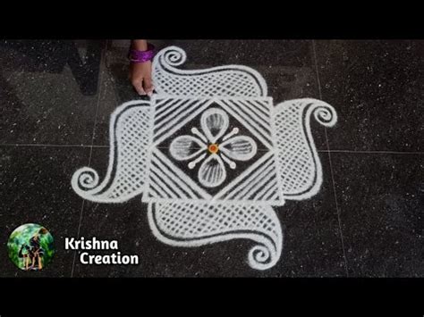 Mahashivaratri Special Easy Padi Kolam Design X Dot Maasi Madham