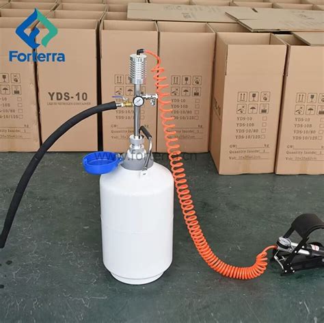 Cryogenic Portable Yds 3 Liquid Nitrogen Tank 30l Semen Container 50l Aluminum Alloy Dewar