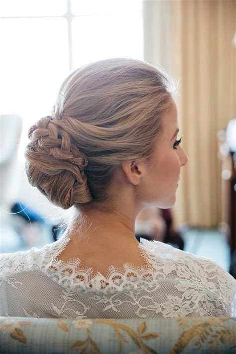 Braided Updo on Dallas Bride