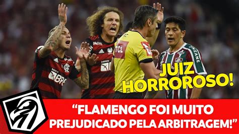 FLAMENGO FOI MUITO PREJUDICADO PELA ARBITRAGEM FLAMENGO 1X2