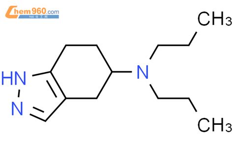 74197 31 2 1H INDAZOL 5 AMINE 4 5 6 7 TETRAHYDRO N N DIPROPYL 化学式结构式