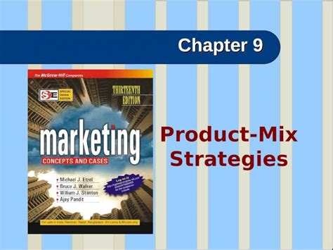 PPT 9 1 Product Mix Strategies Chapter 9 9 2 Chapter Goals