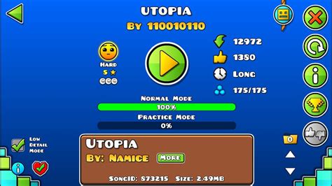 Geometry Dash Utopia By GoenixX 100 YouTube