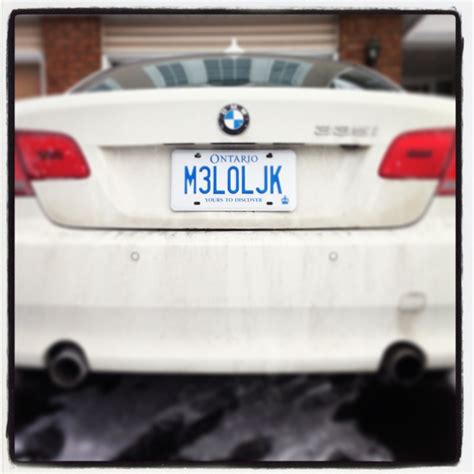 335i Custom License Plate Ideas | BimmerFest BMW Forum