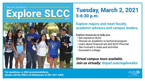 You are Invited To Explore SLCC | SLCC