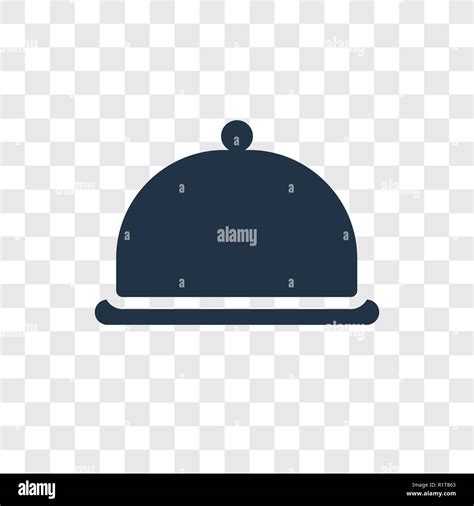 Room Service Vector Icon Isolated On Transparent Background Room