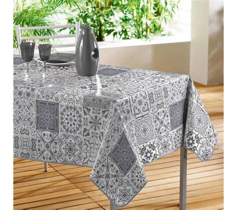 Nappe Rectangulaire En Pvc Impression Carreaux De Ciment X