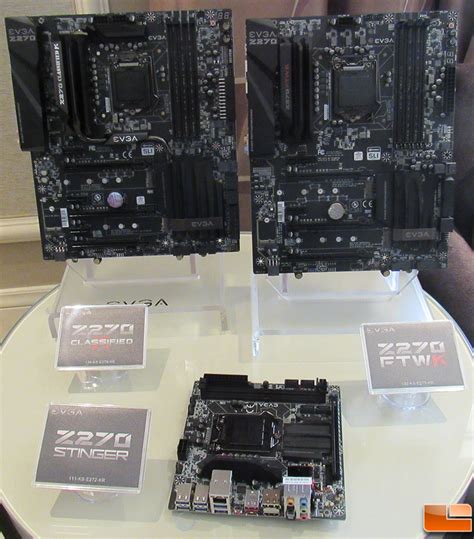 EVGA Launches Three Intel Z270 Motherboards - Legit Reviews