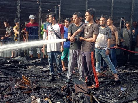 Satu Unit Rumah Hangus Terbakar Di Kecamatan Mendahara