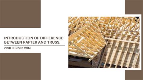 Difference Between Rafter and Truss