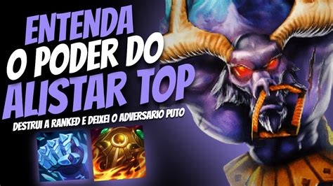 Nova Estrategia Que Esta Bugando A Ranked Alistar Top Irritante