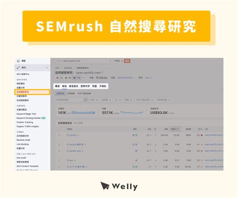 Semrush 教學：提升網站流量必學的 Seo 排名軟體！ Welly Seo