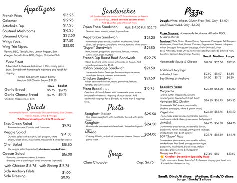 Brick Oven Pizza - Location Picker Landing Page - Food Menu