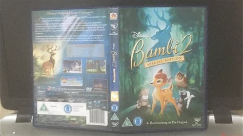 Opening Closing To Bambi Special Edition Disney Dvd United