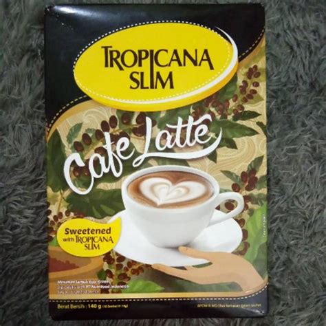 Jual Tropicana Slim Cafe Latte Sachet Shopee Indonesia