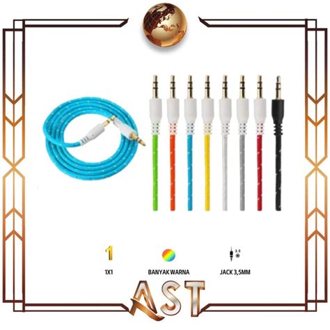 jual kabel audio  cable sambungan audio   pack sambungan
