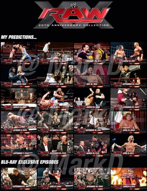 Details Of New Walmart Exclusive Wwe Dvds Raw Box Set Predictions