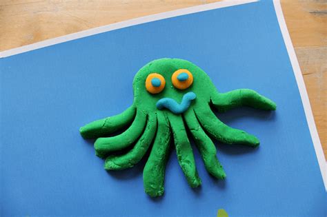 Under The Sea Play Dough Play Mat Printable Nurturestore