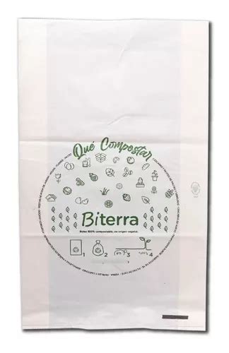 Bolsa De Residuo Biodegradable Compostable Biterra X Uds