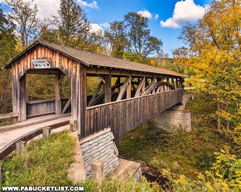 Exploring Knapps Covered Bridge In Bradford County Pa Bucket List