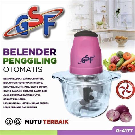 Jual Blender Daging Chopper Kapsul Elektrik Liter Blender Bunbu Dapur