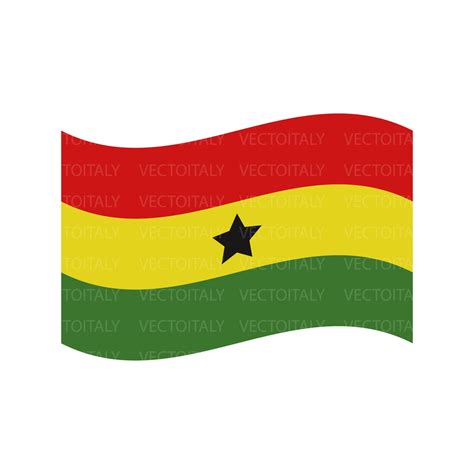 Ghana Flag Svg Ghana Svg Africa Svg African Country Svg Ghana Flag