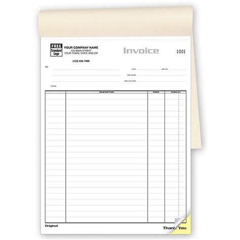 Customized Carbon Copy Forms Receipts Invoices Orders Designsnprint