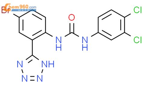 265646 81 9 Urea N 4 Bromo 2 1H Tetrazol 5 Yl Phenyl N 3 4