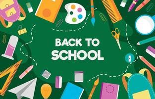 Back To School Wallpaper Vector Art, Icons, and Graphics for Free Download